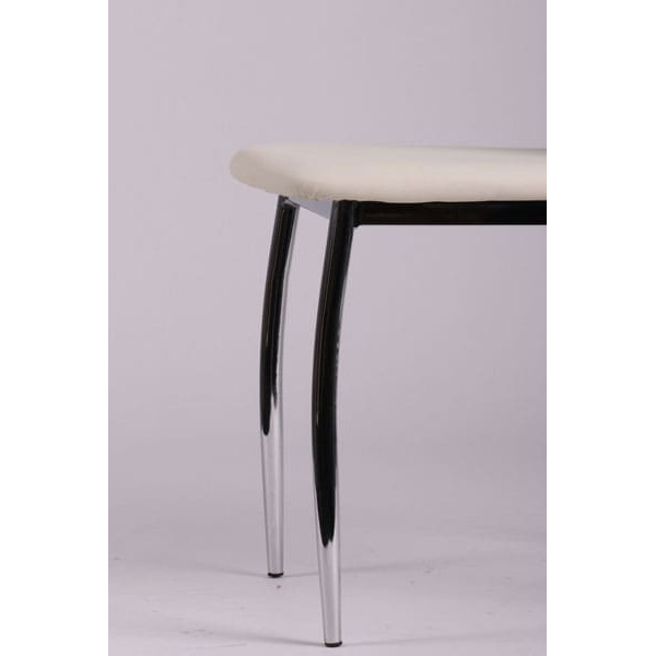 Стул AMF Картер Хром Молочный-9