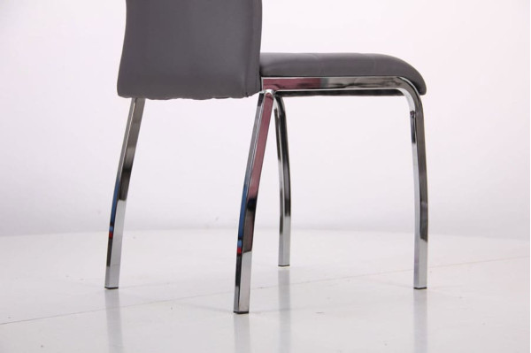 Стул AMF Кастилия Хром Графит-13