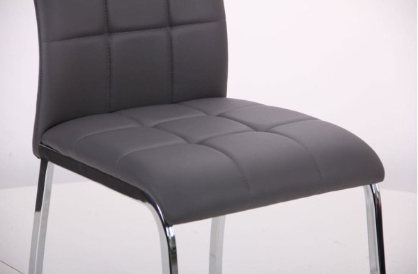 Стул AMF Кастилия Хром Графит-8