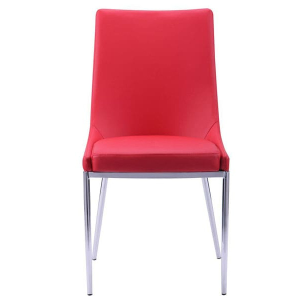 Стілець AMF Каталонія База хром Червоний-2