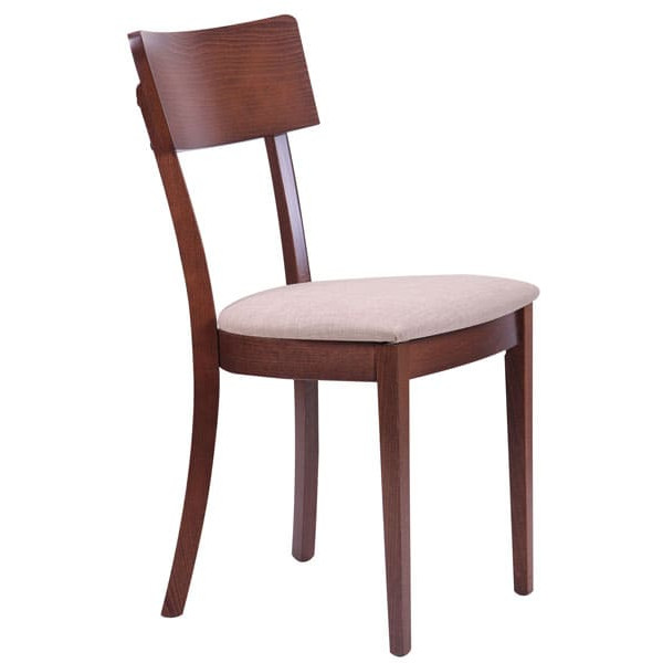 Стілець AMF Клайд СВ-3320YBH Горіх Світлий-бежевий-0