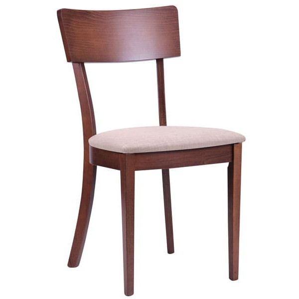 Стілець AMF Клайд СВ-3320YBH Горіх Світлий-бежевий-1