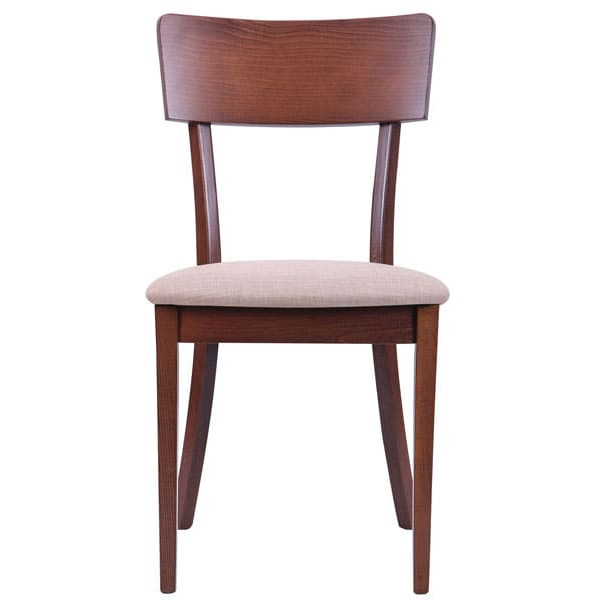 Стілець AMF Клайд СВ-3320YBH Горіх Світлий-бежевий-3