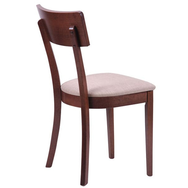 Стілець AMF Клайд СВ-3320YBH Горіх Світлий-бежевий-4