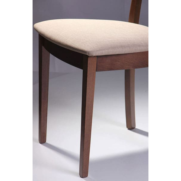 Стілець AMF Клайд СВ-3320YBH Горіх Світлий-бежевий-7