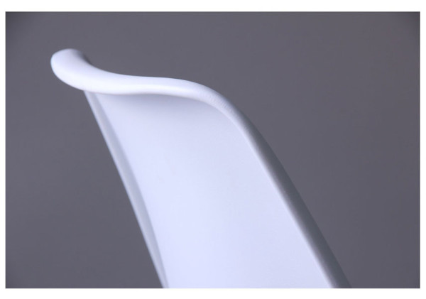 Стул барный AMF Aster chrome белый-красный-4