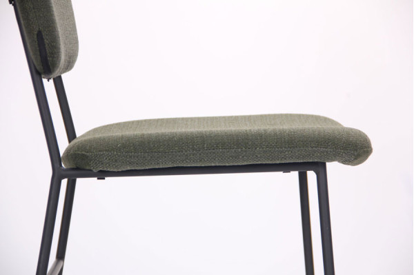 Полубарный стул AMF Alphabet F black-olive-11
