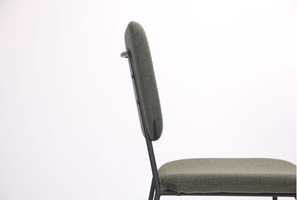 Полубарный стул AMF Alphabet F black-olive-12