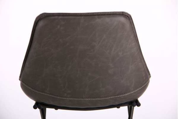 Стул барный AMF Custer gunmetal cowboy Dark Gray-Light Gray-8