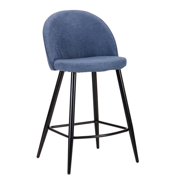 Стул барный AMF Fiero Черный океан-15