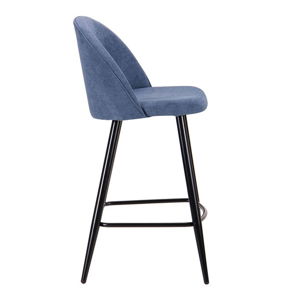 Стул барный AMF Fiero Черный океан-13