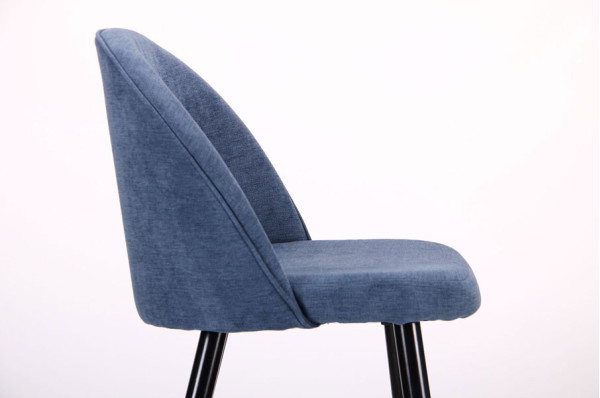 Стул барный AMF Fiero Черный океан-7