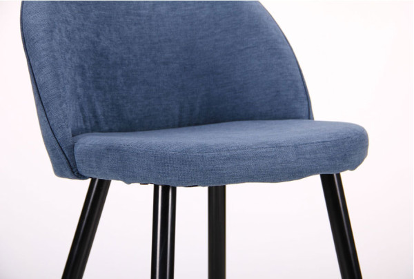 Стул барный AMF Fiero Черный океан-4