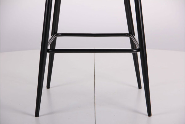 Стул барный AMF Rogers Черный-меланж серый-11