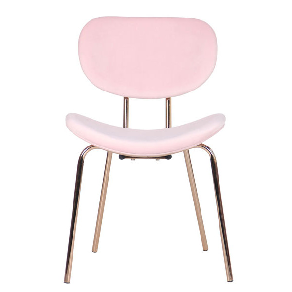 Стул AMF Alphabet D gold-pink-9