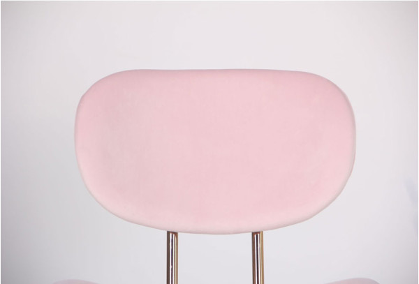 Стул AMF Alphabet D gold-pink-3