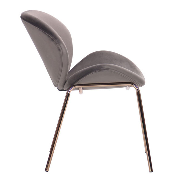 Стул AMF Alphabet E gold-graphite-7