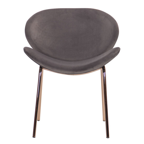 Стул AMF Alphabet E gold-graphite-8