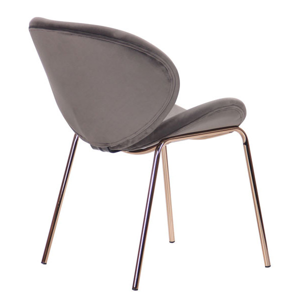 Стул AMF Alphabet E gold-graphite-6