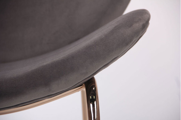 Стул AMF Alphabet E gold-graphite-11