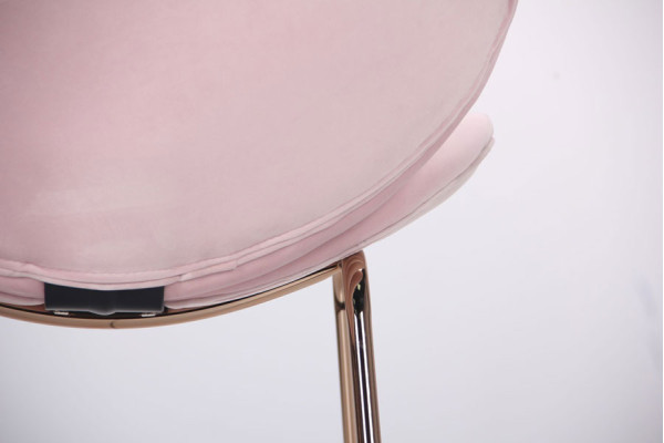 Стул AMF Alphabet E gold-pink-9