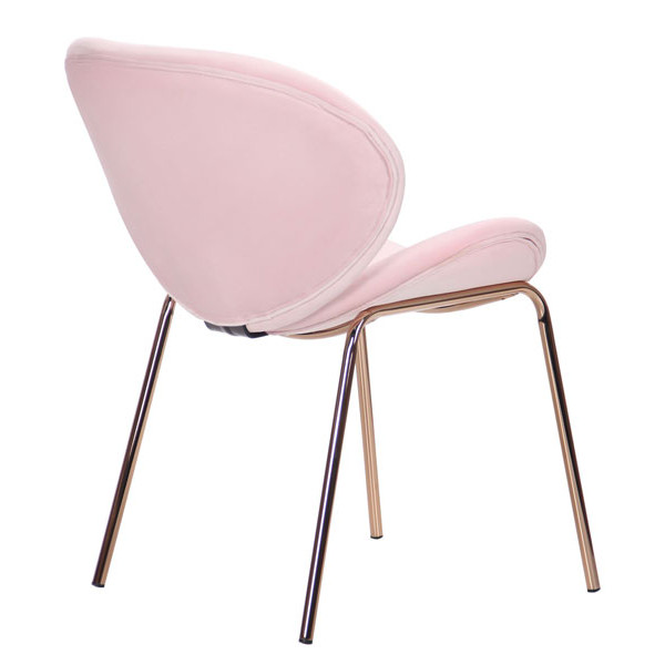 Стул AMF Alphabet E gold-pink-4
