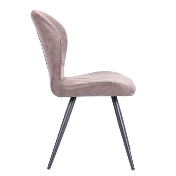 Стілець AMF Френк чорний-cowboy какао-8