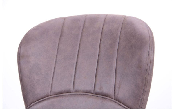 Стілець AMF Френк чорний-cowboy какао-5