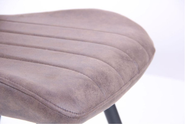 Стілець AMF Френк чорний-cowboy какао-3