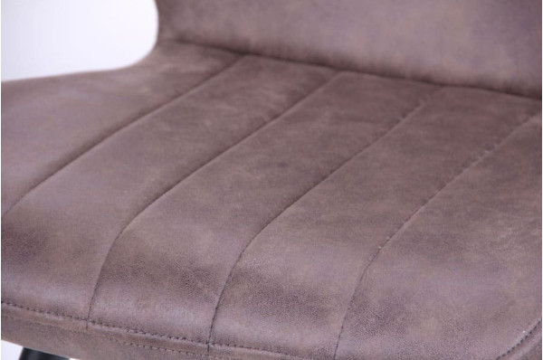 Стілець AMF Френк чорний-cowboy какао-2