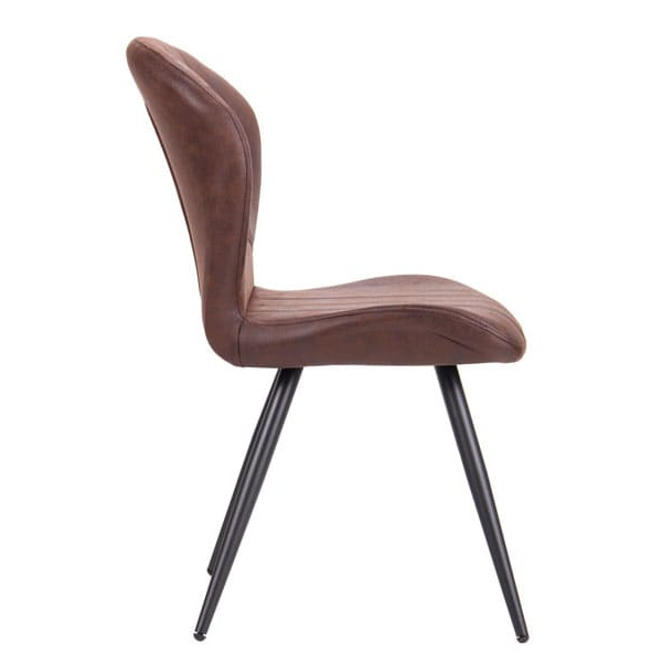 Стул AMF Френсис черный-cowboy черный кофе-3