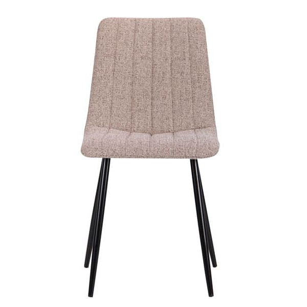 Стул AMF Indiana черный-меланж латте-2