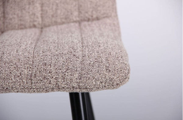 Стул AMF Indiana черный-меланж латте-11