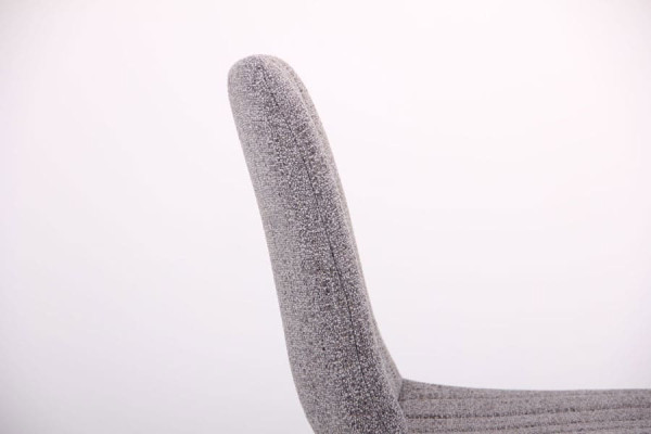 Стул AMF Indiana черный-меланж серый-2