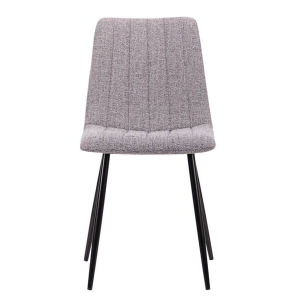 Стул AMF Indiana черный-меланж серый-6