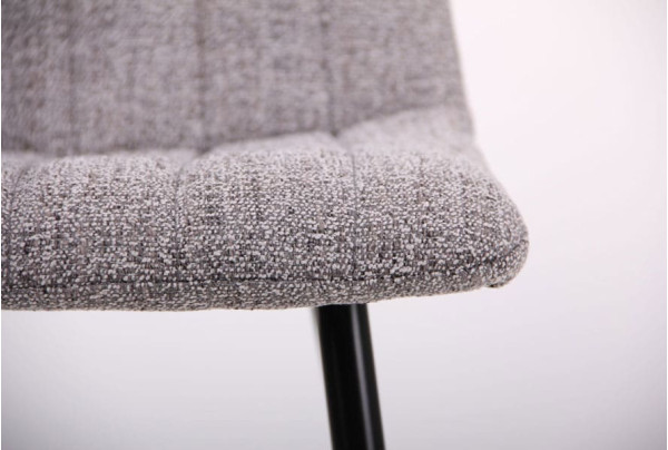 Стул AMF Indiana черный-меланж серый-10