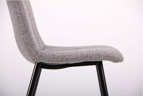 Стул AMF Indiana черный-меланж серый-11