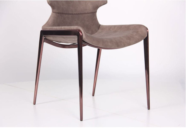 Стул AMF Raffle brass-basalt-6