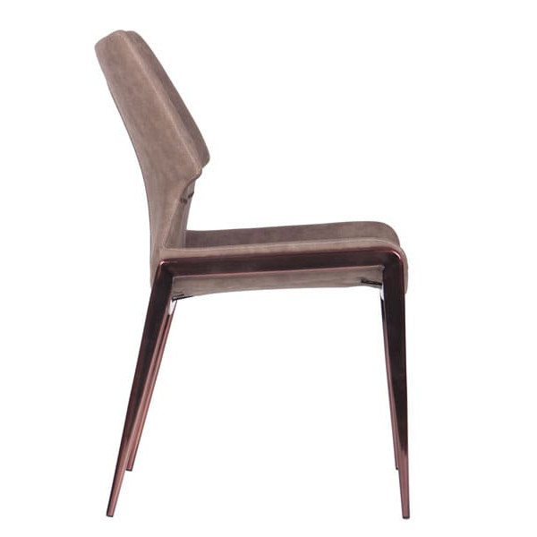 Стул AMF Raffle brass-basalt-10