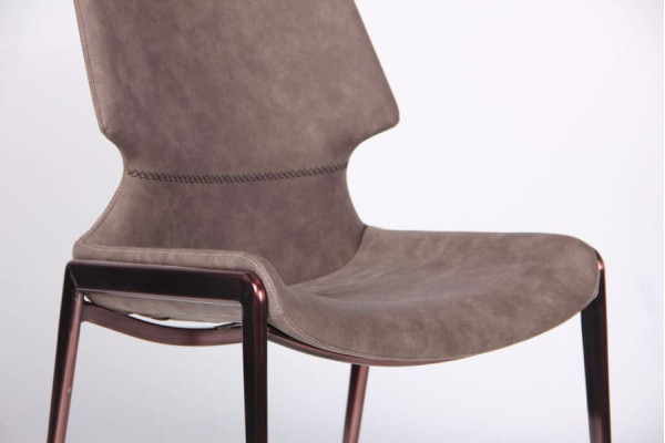 Стул AMF Raffle brass-basalt-4