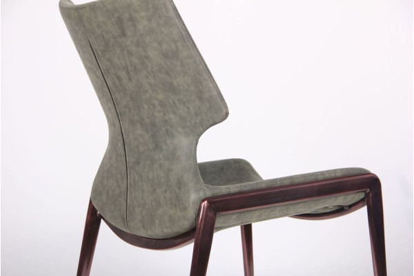 Стілець AMF Raffle brass-pine-5