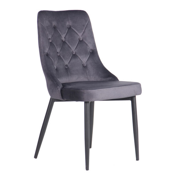 Стілець AMF Susan black-monsoon gray-1