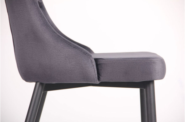 Стілець AMF Susan black-monsoon gray-5