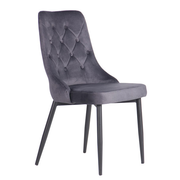 Стілець AMF Susan black-monsoon gray-13