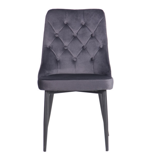 Стілець AMF Susan black-monsoon gray-2