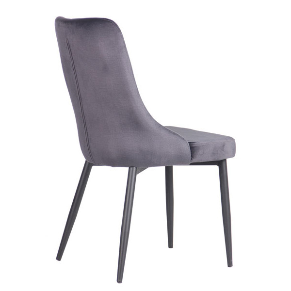 Стілець AMF Susan black-monsoon gray-4