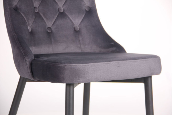 Стілець AMF Susan black-monsoon gray-9