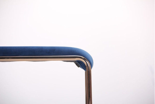 Стул AMF Alphabet A gold-royal blue-8