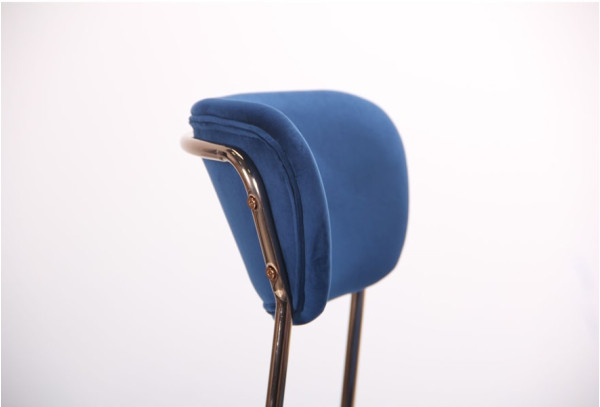 Стул AMF Alphabet A gold-royal blue-6