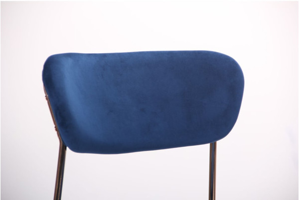 Стул AMF Alphabet A gold-royal blue-11